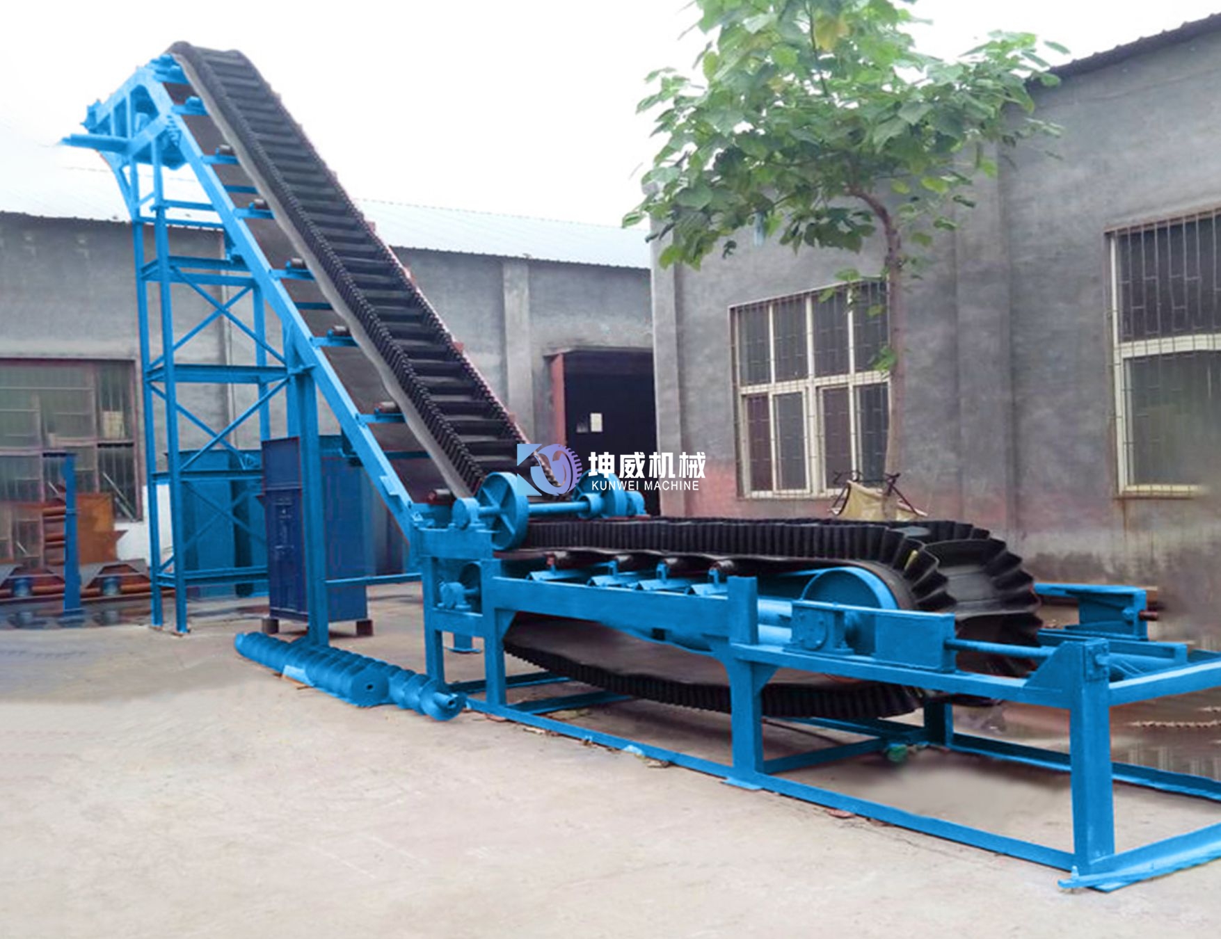  爬坡皮帶機是爬坡皮帶輸送機嗎？